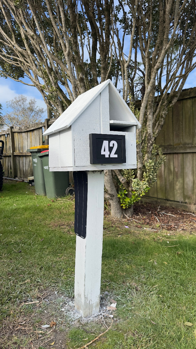 Urban illuminated Street Number - Hardwired 12v or 24v