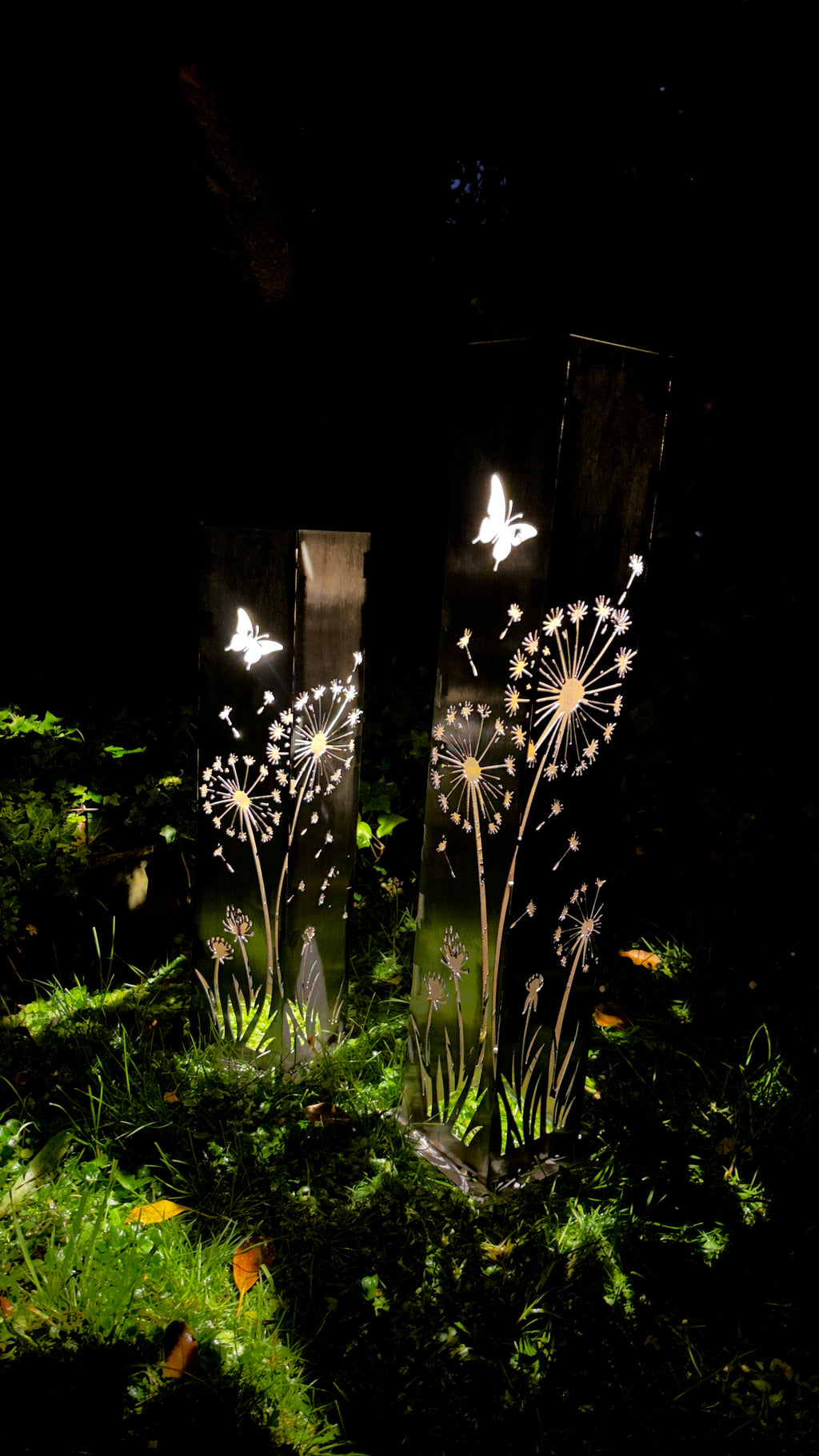 Wish Upon the Wind – Solar Illuminated Garden Pillar