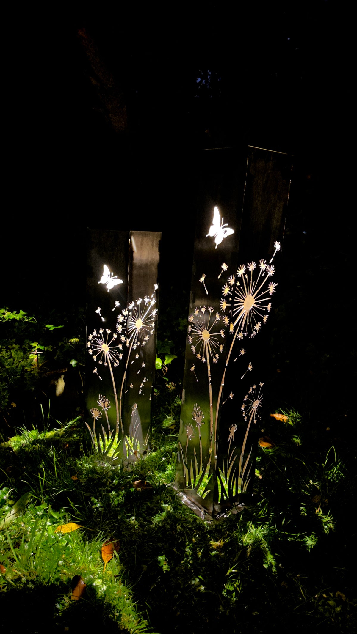 Wish Upon the Wind – Solar Illuminated Garden Pillar