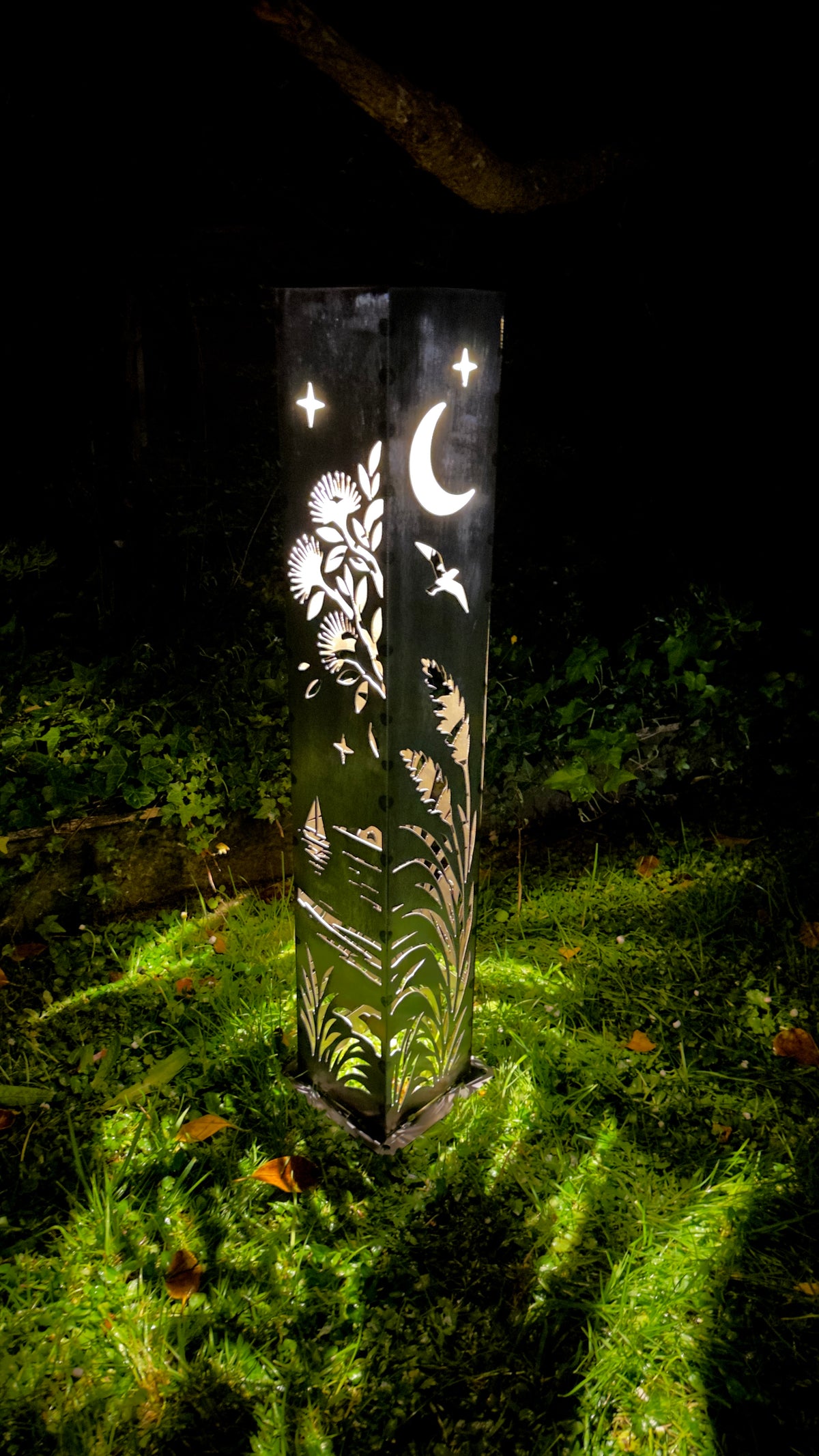 Coastal Journey – Solar Illuminated Garden Pillar