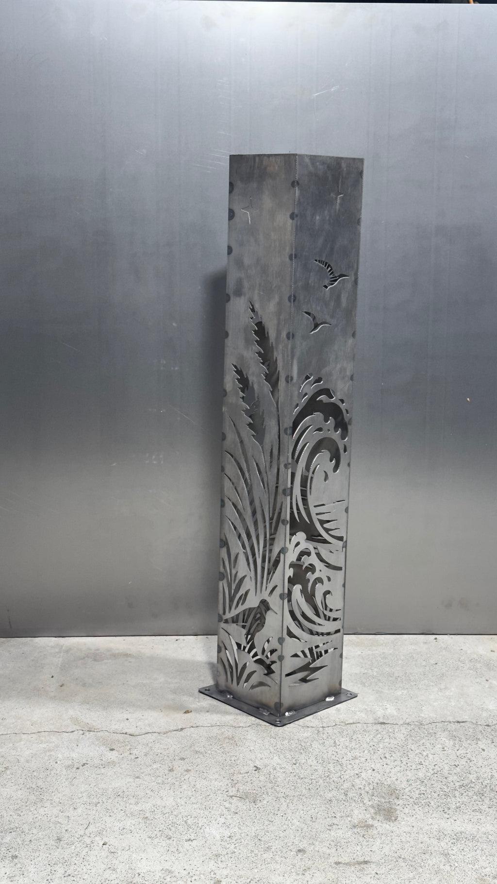 Coastal Journey – Solar Illuminated Garden Pillar