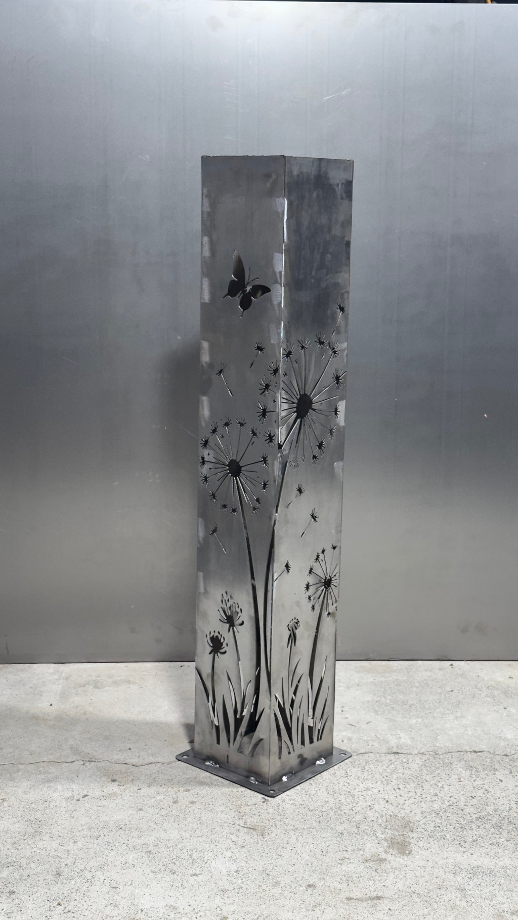 Wish Upon the Wind – Solar Illuminated Garden Pillar
