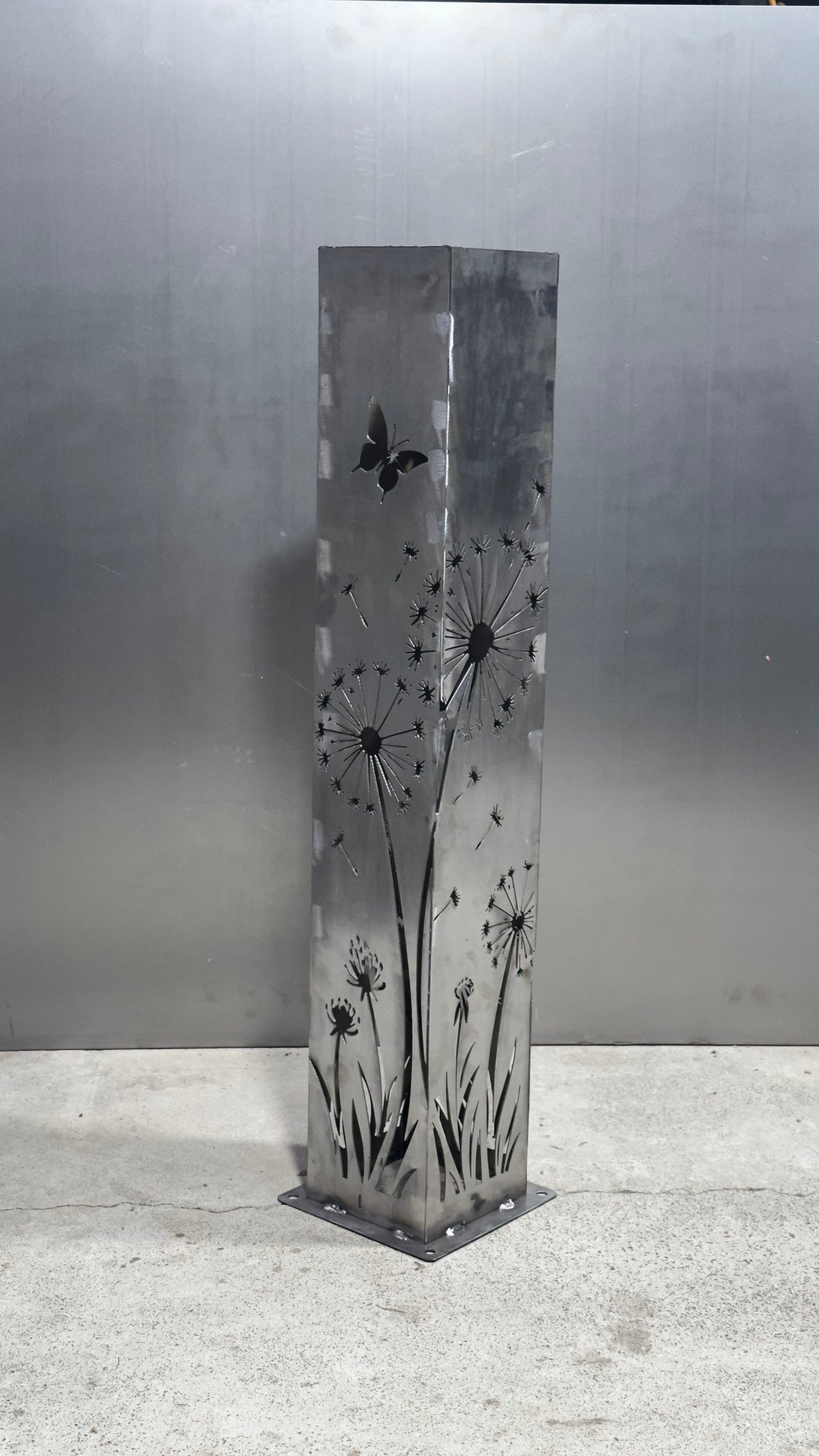 Wish Upon the Wind – Solar Illuminated Garden Pillar
