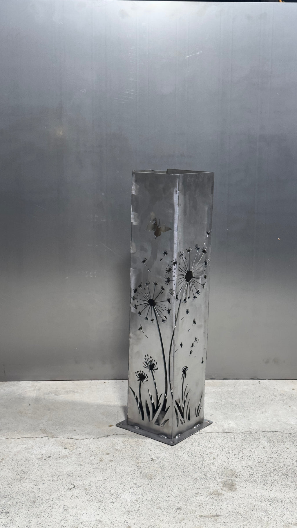 Wish Upon the Wind – Solar Illuminated Garden Pillar