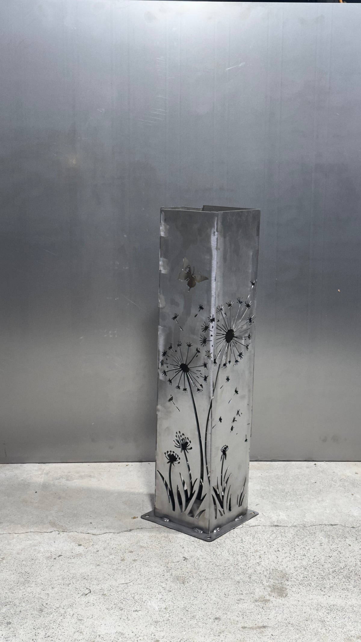 Wish Upon the Wind – Solar Illuminated Garden Pillar